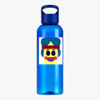 Прозрачная спортивная бутылка