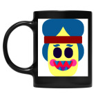 Кружка цветная UV-DTF