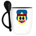 Кружка с ложкой