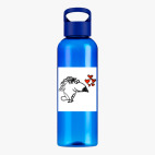 Прозрачная спортивная бутылка