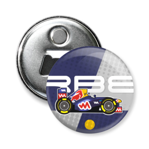 Магнит-открывашка с принтом RB8