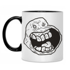 Кружка двухцветная