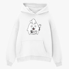 Толстовка худи оверсайз