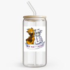 Банка с бамбуковой крышкой