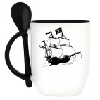 Кружка с ложкой