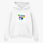 Толстовка худи оверсайз