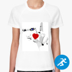 Женская спортивная футболка