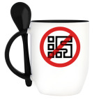 Кружка с ложкой