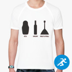 Мужская спортивная футболка