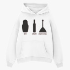 Толстовка худи оверсайз