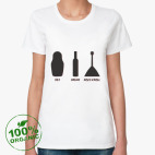 Женская футболка органик