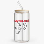 Банка с бамбуковой крышкой