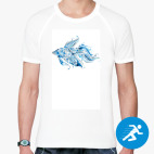 Мужская спортивная футболка