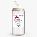 Банка с бамбуковой крышкой