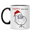 Кружка двухцветная