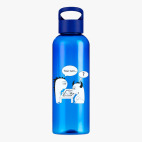 Прозрачная спортивная бутылка