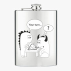 Фляжка стальная