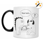 Кружка-хамелеон