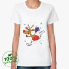 Женская футболка органик