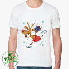 Мужская футболка органик