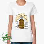 Женская футболка органик