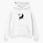 Толстовка худи оверсайз