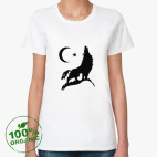 Женская футболка органик