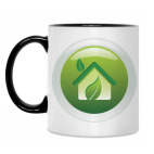 Кружка двухцветная