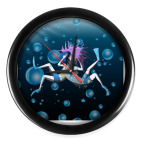 Часы (без цифр)