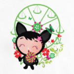 Котенок с леденцом