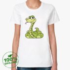 Женская футболка органик