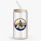 Банка с бамбуковой крышкой