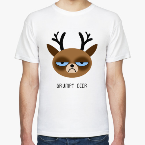 Футболка с принтом Grumpy Animals