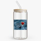 Банка с бамбуковой крышкой