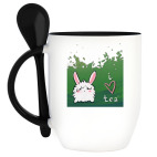 Кружка с ложкой