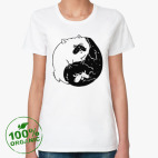 Женская футболка органик