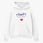 Толстовка худи оверсайз