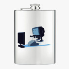 Фляжка стальная