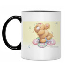 Кружка двухцветная