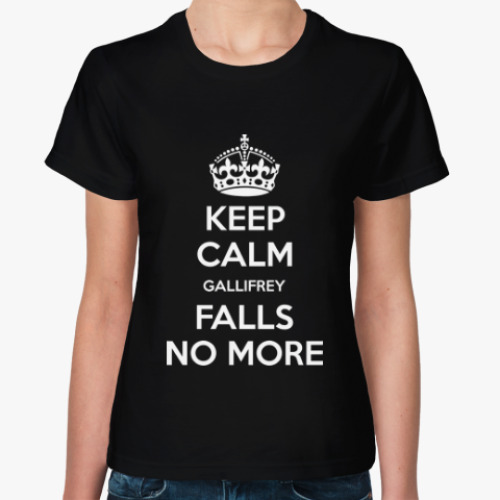 Женская футболка GALLIFREY FALLS NO MORE