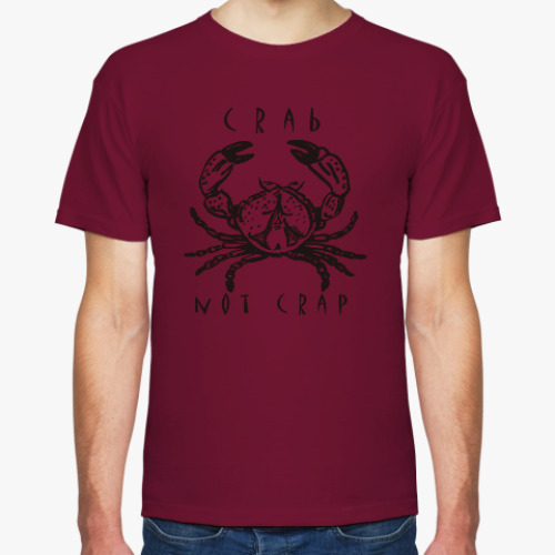 Футболка с принтом Краб