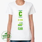 Женская футболка органик