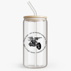 Банка с бамбуковой крышкой