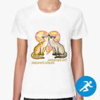 Женская спортивная футболка