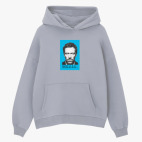 Толстовка худи оверсайз