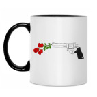 Пистолет и розы