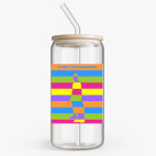 Банка с бамбуковой крышкой