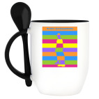 Кружка с ложкой