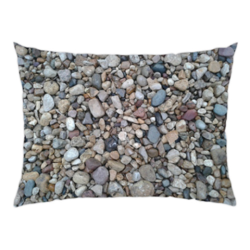 Подушка с принтом Камни