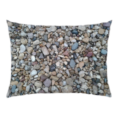 Подушка с принтом Камни